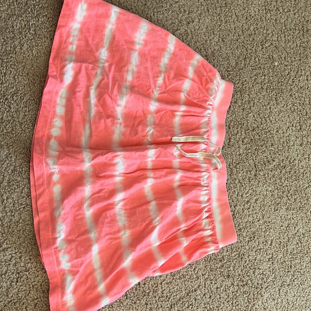 Girls' Orange Tie Dye Skirt